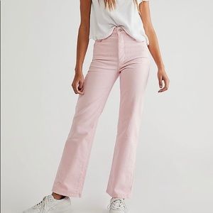 Rollas original pink cord jeans